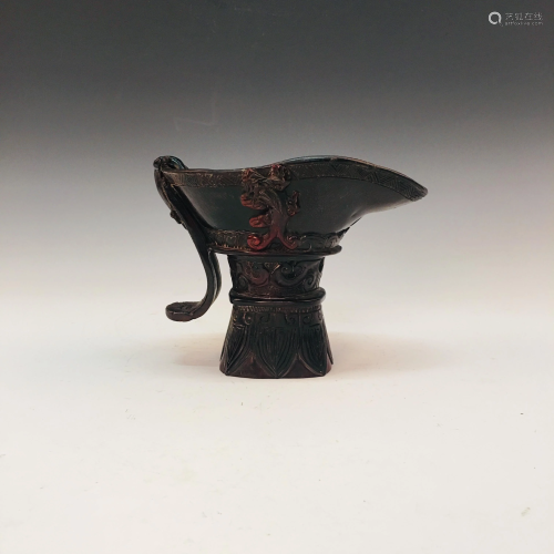 Chinese Ox-Horn Cup