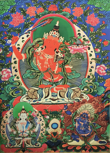 Chinese Thangka Painting of Tara