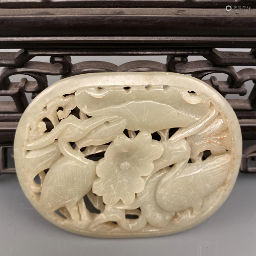 Chinese Ming Jade Ornament