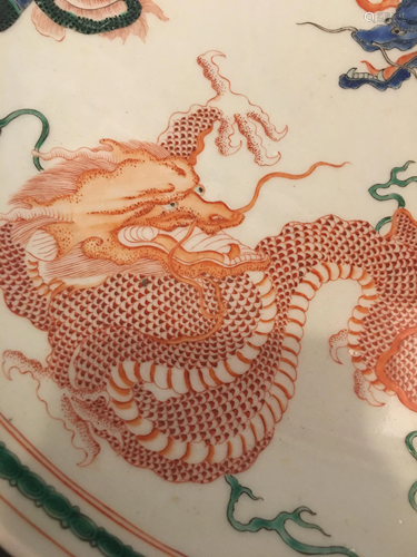 Chinese Famille Rose Plate