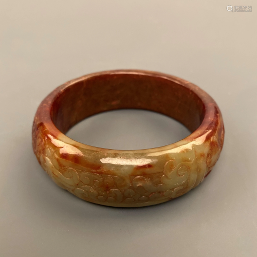 Chinese Archaic Jade Bracelet