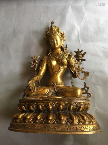 Bronze Guanyin