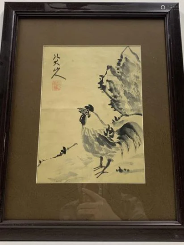 Framed Chinese Painting
