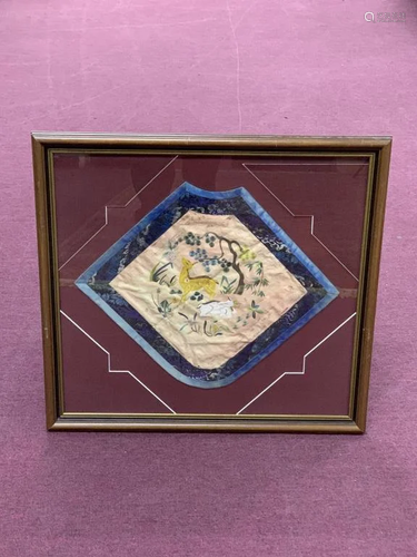 Framed Embroidery