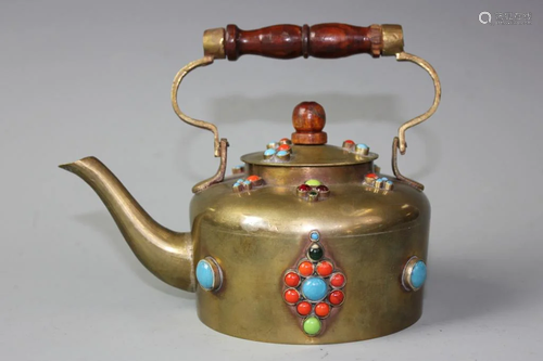 Bronze Tea Pot