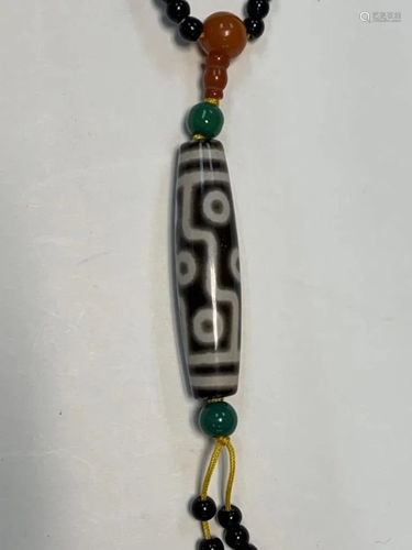 Tibetan Dzi Bead