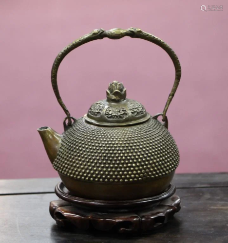 Bronze Tea Pot