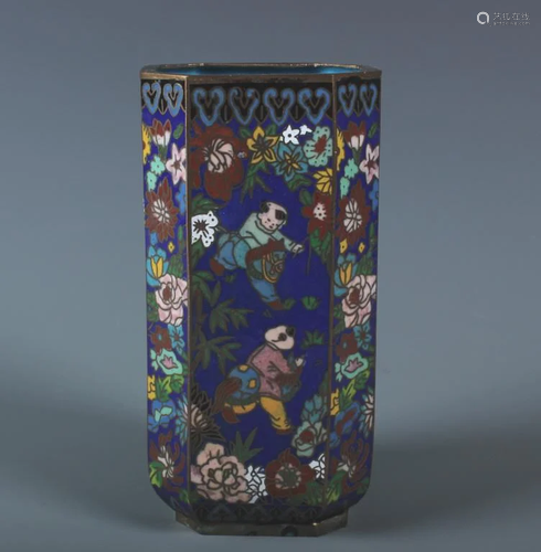 Cloisonne Pen Holder