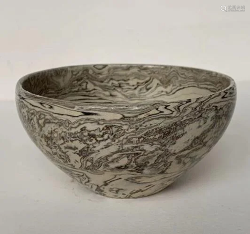 Chinese Porcelain with Twistable Clay Body Bowl