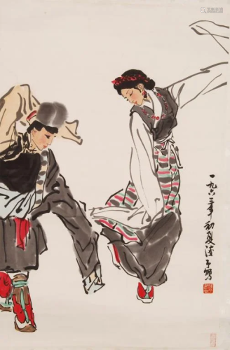 Chinese Watercolor Painting - Ye Qianmin