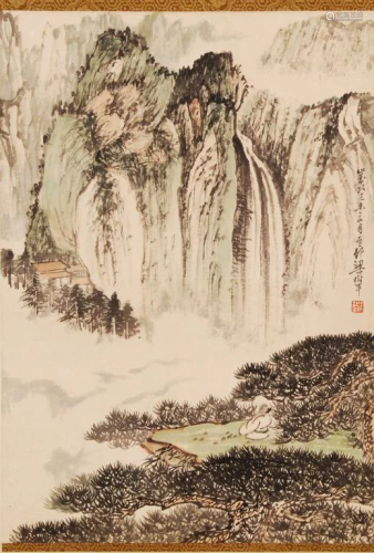 Chinese Watercolor Painting - Liang Shunian