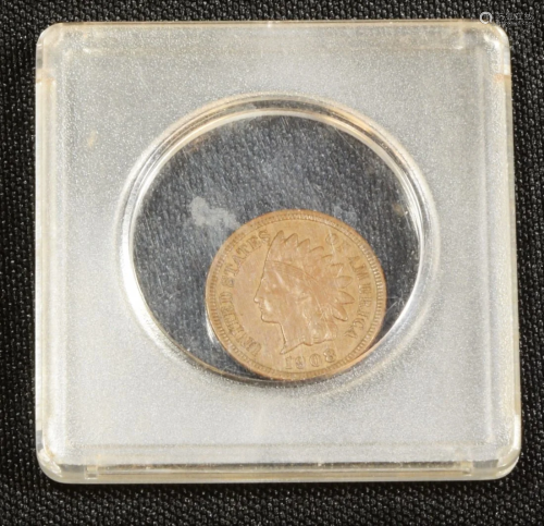 Key Date 1908-S Indian Head Penny