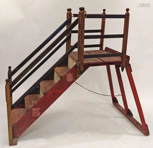 Folding Steps Prop for Dog Circus Act