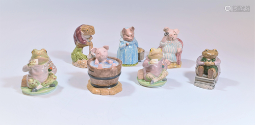 (8) Beatrix Potter Beswick Figures