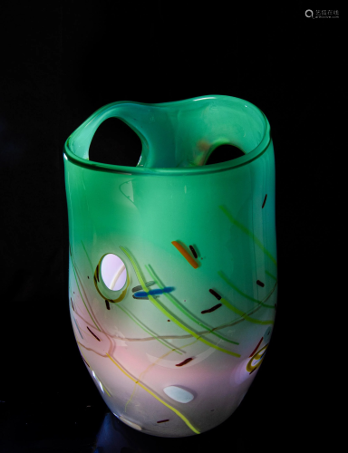 James Harmon Studio Glass Vase