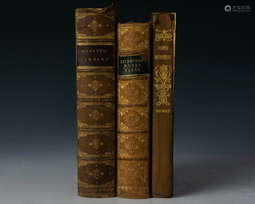 (5) Antiquarian Books, Three Musketeers 1901, Etc.
