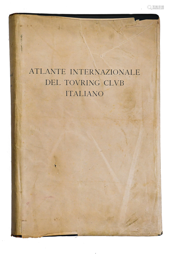 1927 First Edition Italian Touring Club Atlas