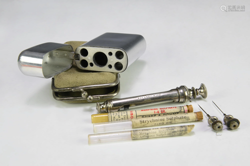 Cased Truax Greene & Co. Syringe Circa 1900