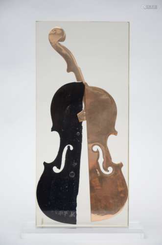 Arman: multiple 'le dos de Valentine', 1997 (4x24x51cm)