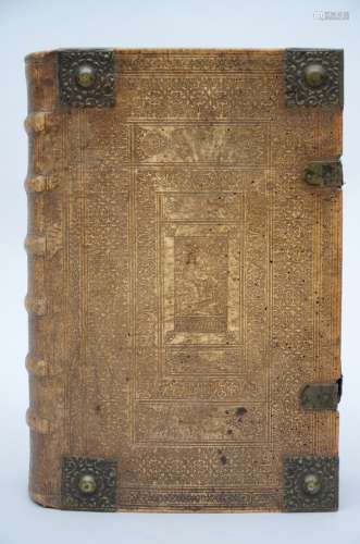 Lutheran bible with parchment cover (28x40cm)