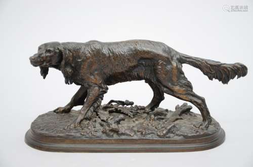 P.J. Mene: bronze 'hound' (13x16x33cm)