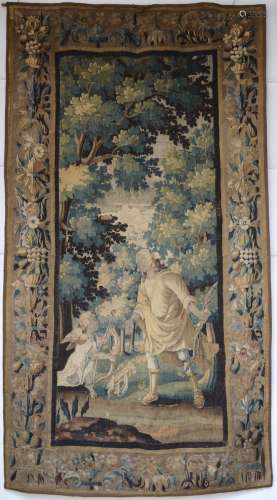 A flemish tapestry 'mythological scene', 17th century (*) (288x159cm)