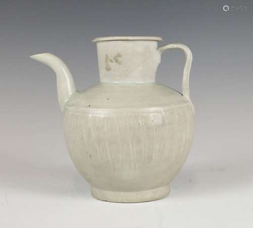 CELADON GLAZE EWER