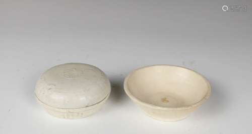 SMALL DINGYAO BOWL AND COVER BOX