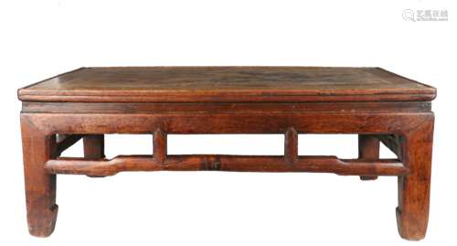 A HARDWOOD LOW TABLE MID QING