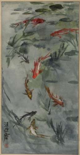 WANG YACHEN (1894-1983) FISH