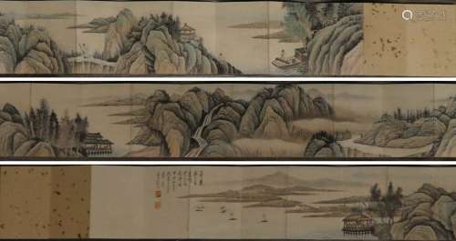 GU YUN (1845-1906) LANDSCAPE