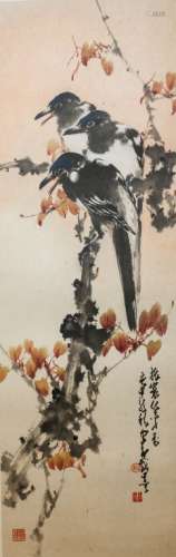 ZHAO SHAOANG (1905-1998) MAGPIE