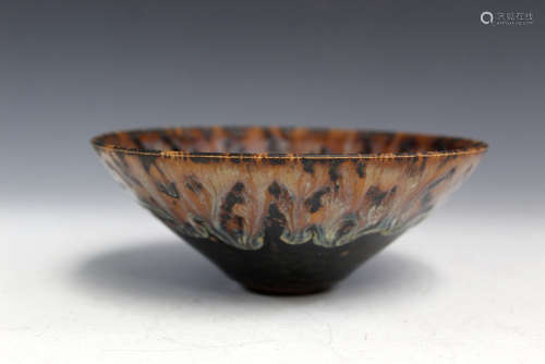 Chinese Jian Ware pottery bowl.