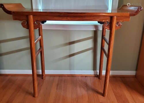 Chinese Huanghuali Altar Table.