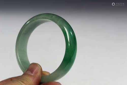 Chinese jadeite bangle.