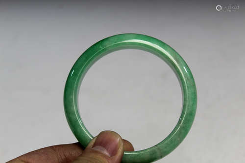 Chinese jadeite bangle.