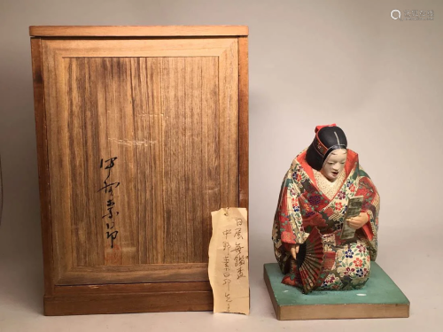 Japanese Wood Carving with Polychrome