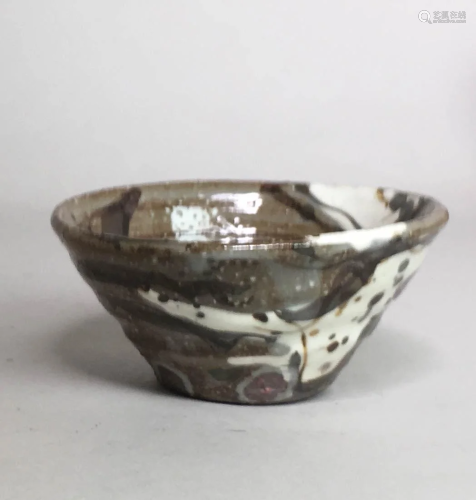 Japanese Chawan Teabowl - Abstract