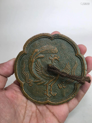 Japanese Bronze Mirror