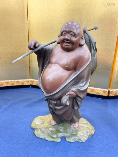 Japanese Bronze Hotei