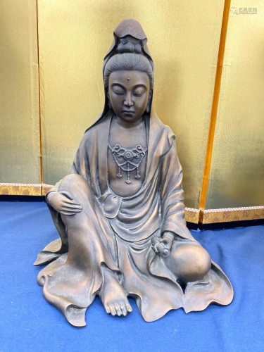 Japanese Bronze Kuanyin