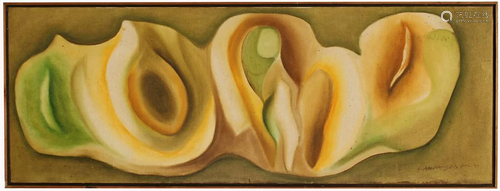 C. Murugesan (India, 20th C) '71 Abstract Painting