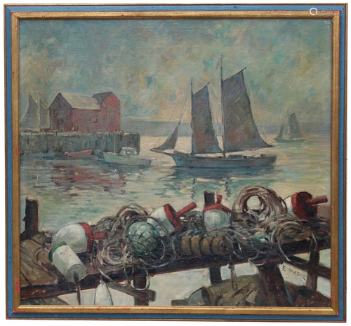 Edward O Kraske (1905 - 1978) Rockport MA