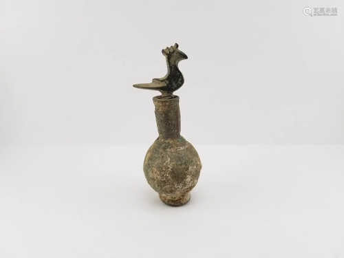 Bronze Cosmetics Container - Luristan, 800-200 …