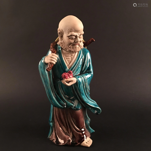 Chinese Porcelain Immortal Figure