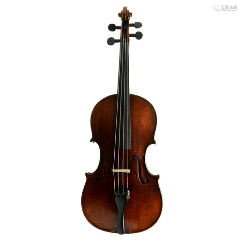 Micael Deconet 1754 Labeled Violin.