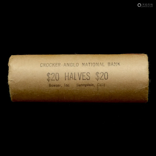 1963 US Half Dollar Roll