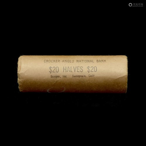 1963 US Half Dollar Roll