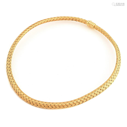 14k Yellow Gold Necklace.