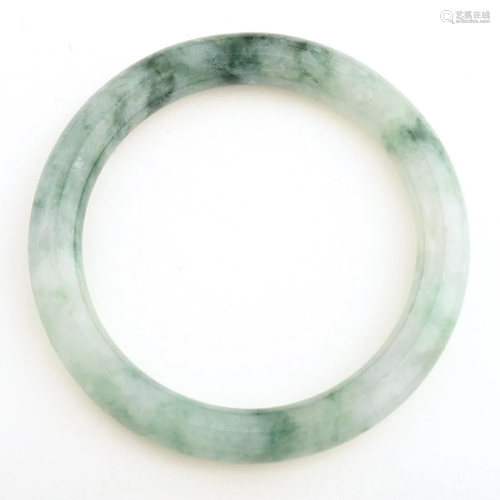 Jadeite Jade Bangle Bracelet.